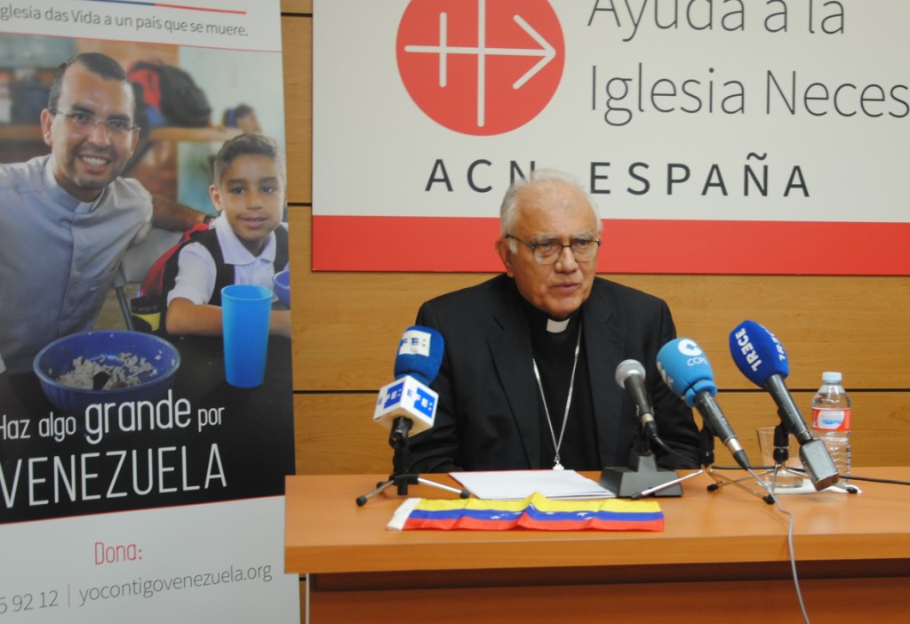 Cardenal Baltazar Porras. (ACN)