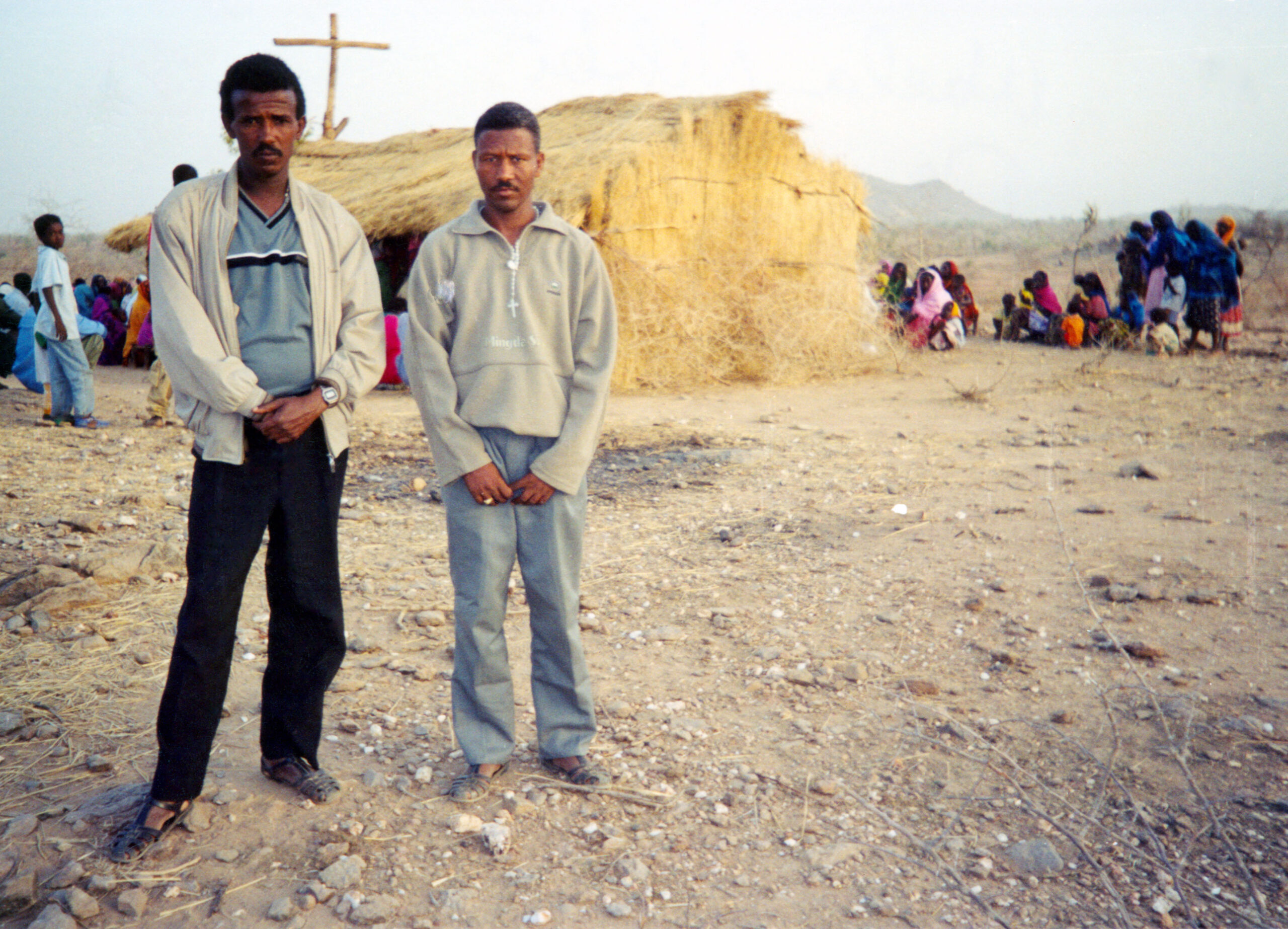 Capilla en un campo de refugiados en Adigrat, región de Tigray. (ACN)