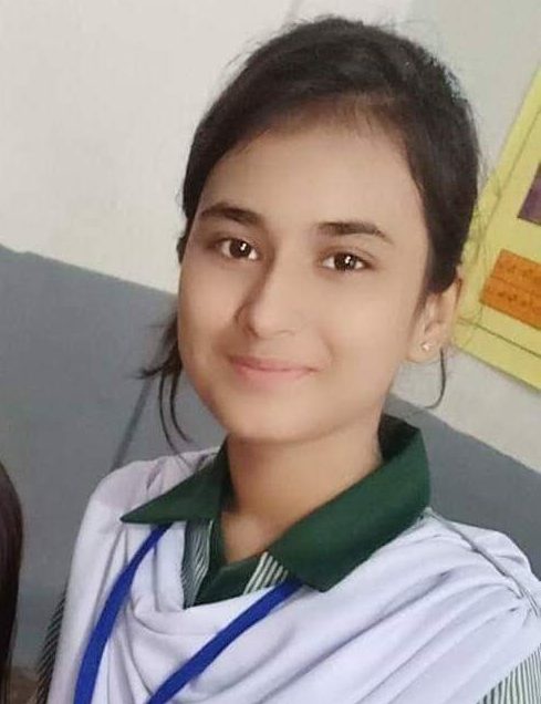 Huma Yousef 14 años de edad. (ACN).