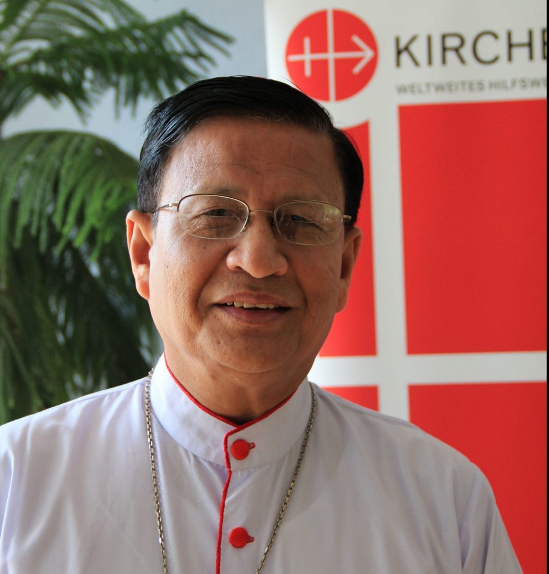 Arzobispo Charles Bo. Salesiano de la Arquidiócesis de Yangon en Myanmar. (ACN).