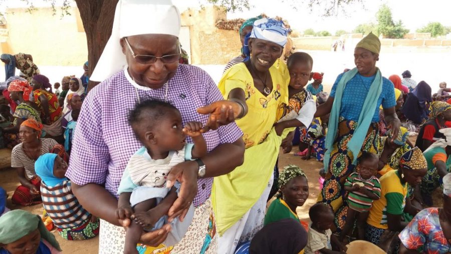 Hermana Marie Catherine, Maradi, Níger. 2017. (ACN).