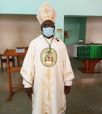 Entronización del nuevo obispo de Mopti, Mons. Jean Baptiste. (ACN)