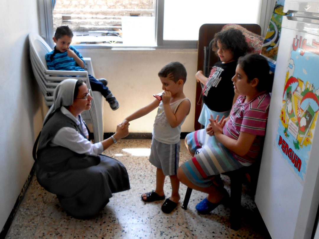 Emergency help for the displaced families in Aleppo and Hassaké (2015)