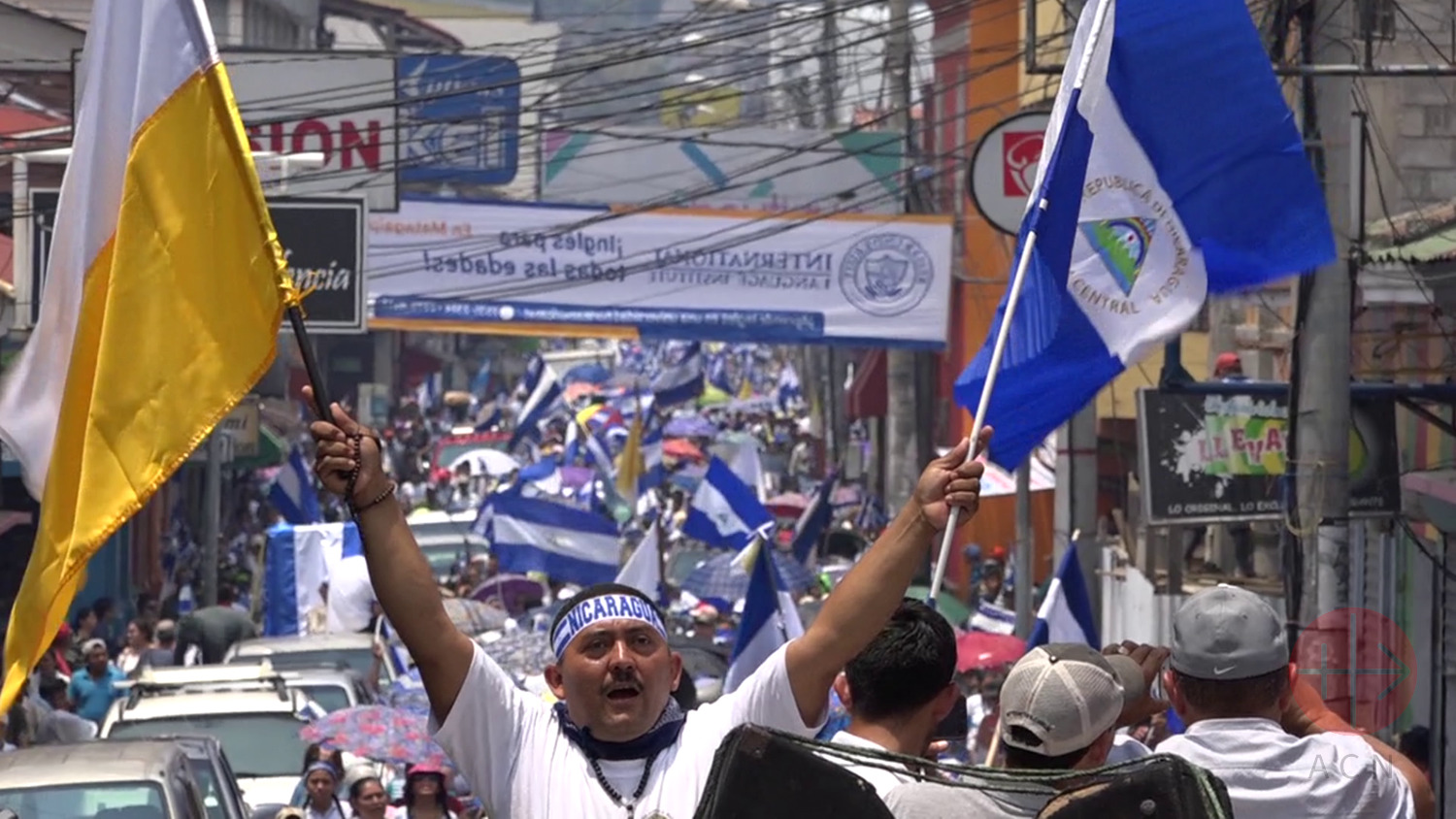 Protestas en Managua en el año 2018. (ACN)