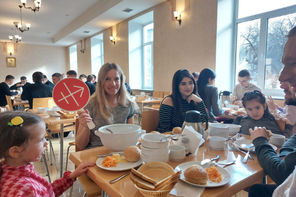 Desplazados en el seminario de Ivano-Frankivsk. (ACN)