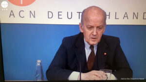 Thomas Heine-Geldern, presidente ejecutivo de Ayuda a la Iglesia Necesitada. (ACN)