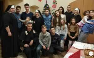 Comunidad de Palotinos en Bilohiria. (ACN)