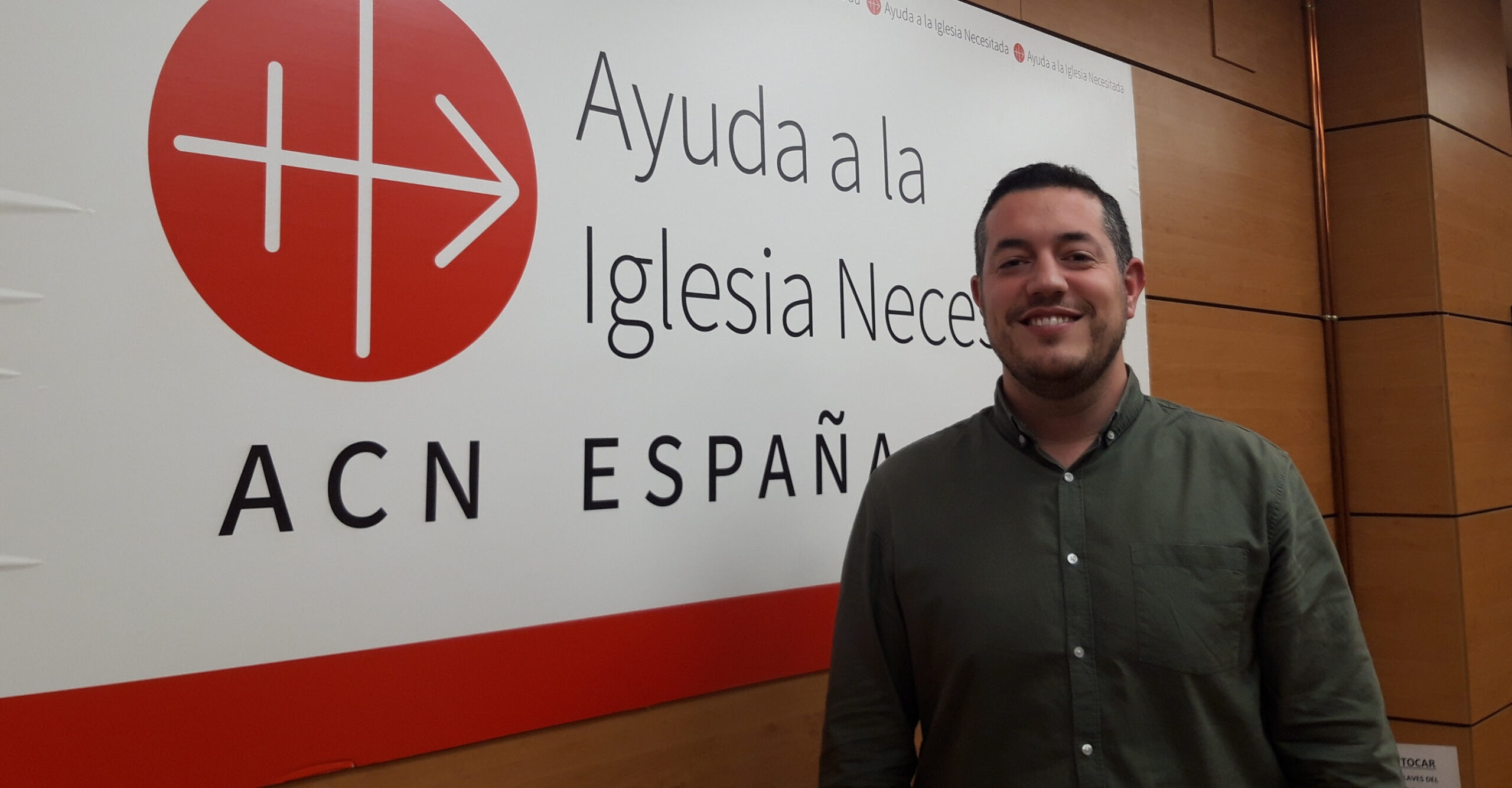 Josué Villalón, miembro del departamento de comunicación de ACN España.