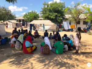 Apoyo pastoral y psicosocial a las familias desplazadas en Cabo Delgado, Mozambique. (ACN)