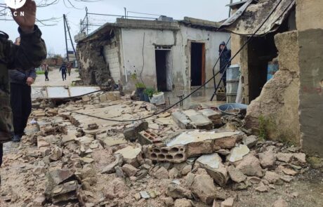 Viviendas dañadas tras el terremoto de Siria del 6 de febrero(ACN)