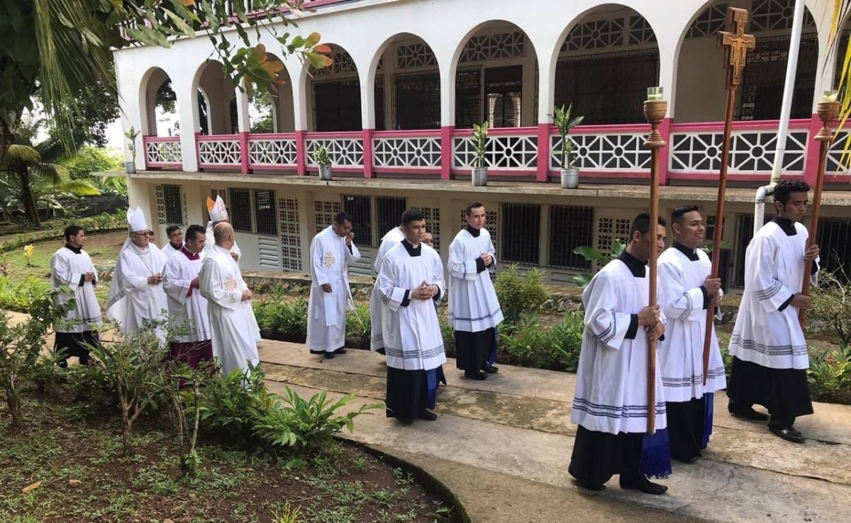 foto de Seminaristas en el Seminario Propedéutico Nacional San Juan Pablo II.