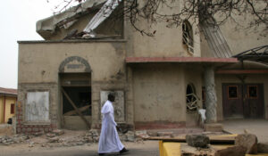 La parroquia de San Lucas Gyedna, en Nigeria, lugar donde secuestraron al sacerdote y seminarista. (ACN) El sacerdote y el seminarista secuestrados en Nigeria fueron capturados en la parroquia de San Lucas Gyedna.