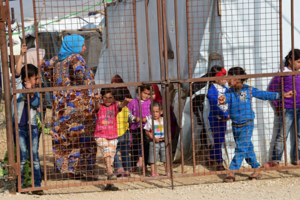 Syrian Refugees in the camp