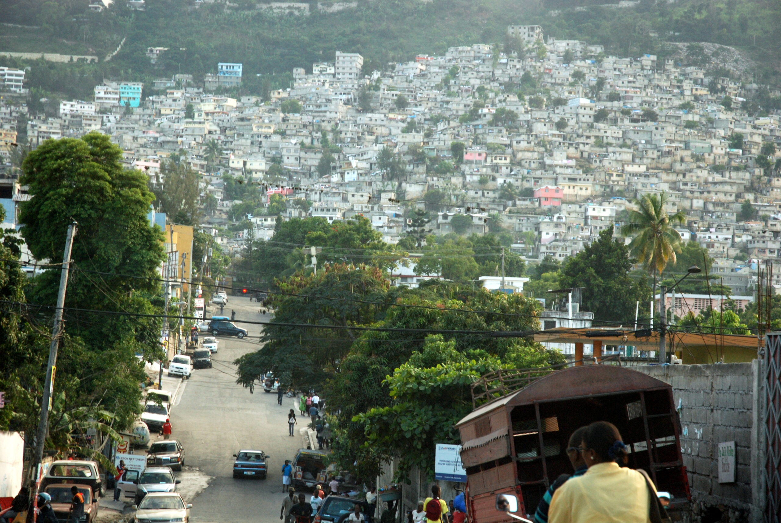 Haití, 2010 PAP’s Bidonville, barrio pobre de Puerto Príncipe. (ACN)