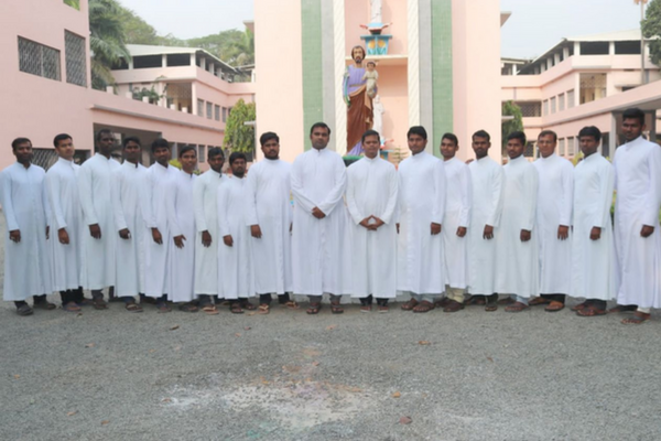 Formation of 97 Major Seminarians of the Missionary Society of Heralds of Good News, HGN at St. Joseph Major Seminary, Khammam (academic year 2020 – 2021)
