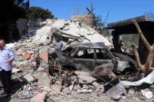 Por la guerra de Gaza, el sur de Líbano es afectado por los misiles
