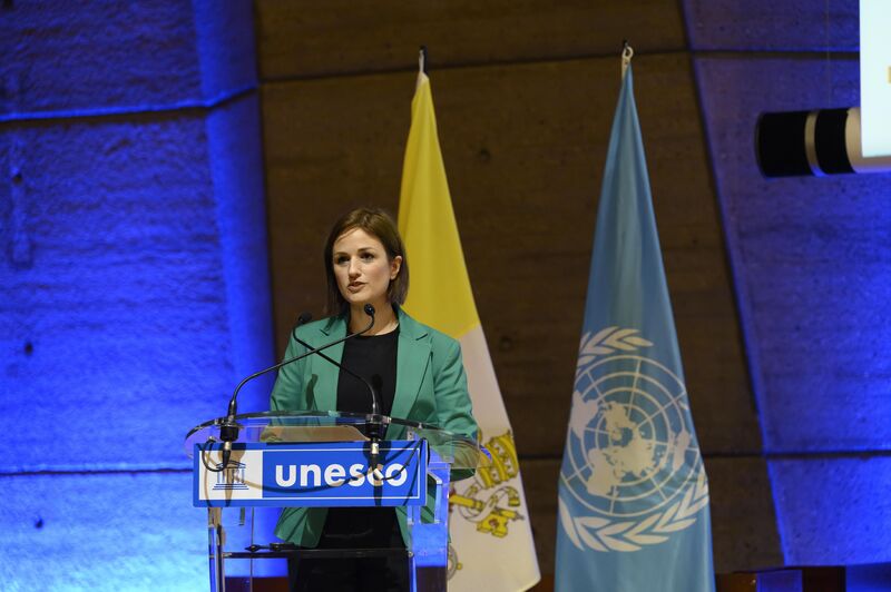 Marta Petrosillo, Directora del Centro Internacional de Estudios sobre Libertad Religiosa de ACN. (Vatican Media)
