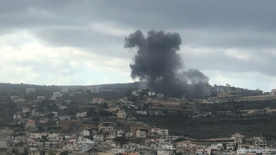 Bombardeos en el sur de Líbano. (ACN)