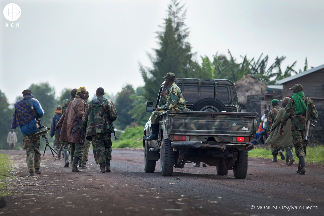 Tropas del grupo rebelde M23 en Goma (FOTO © MONUSCO/Sylvain Liechti)