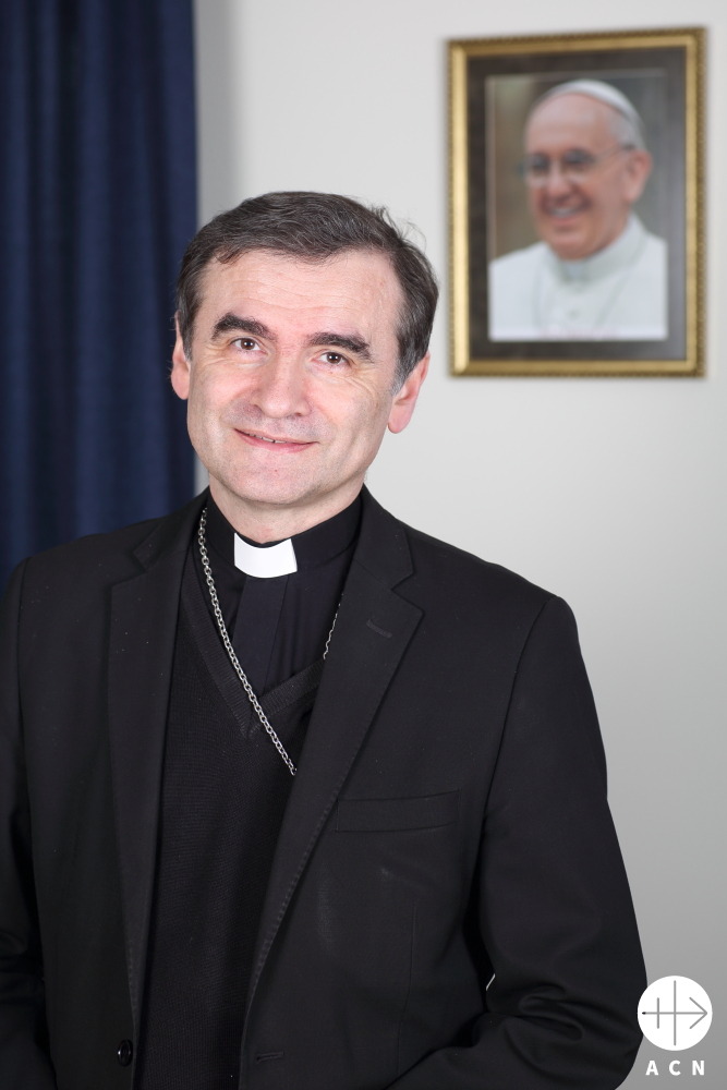Mons. Philippe Jourdan, primer obispo de Tallín, Estonia. (Foto: Diócesis de Tallín)