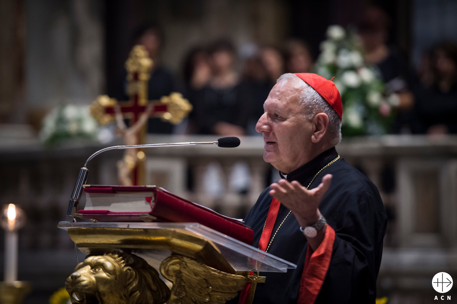 El cardenal Louis Raphael Sako, patriarca de los caldeos en Irak