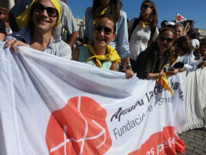 Peregrinos de ACN en Roma