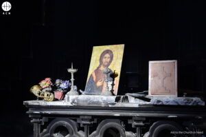 Objetos religiosos profanados por Daesh en Irak