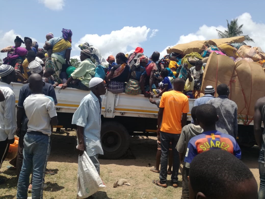 Refugiados en Cabo Delgado tras ataques yihadistas