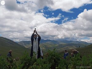 Sacerdotes celebran la Eucaristía en la diócesis de Chuquibambilla (Perú)