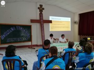 Conferencia de teología en la diócesis de San Ramón (Perú)