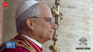 El Papa León XIV, tras su elección el 8 de mayo de 2025