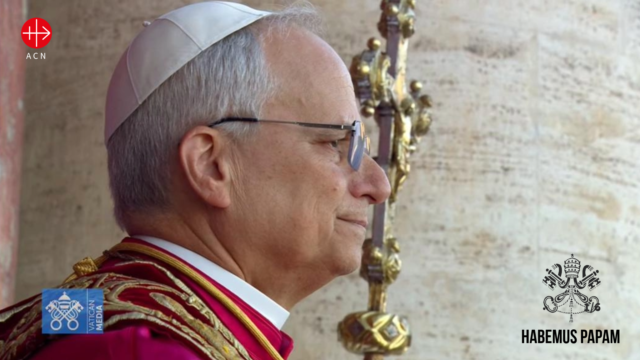 El Papa León XIV, tras su elección el 8 de mayo de 2025
