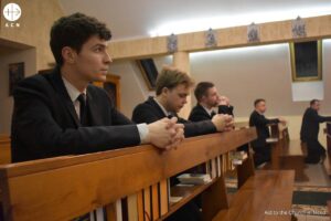 Seminaristas apoyados por ACN del Seminario de Lviv-Bryukhovychi (Ucrania)