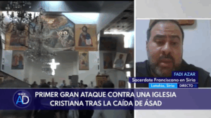 Entrevista al P. Fadi Azar, sacerdote francsicano de Siria, en el programa TRECE al Día (TRECE TV)