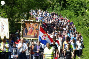 Peregrinación de croatas en Vhrbosna (Bosnia-Herzegovina)