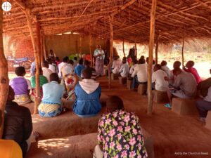 Hermanas de la Inmaculada Concepción en la comunidad de Mepanhira (Mozambique)