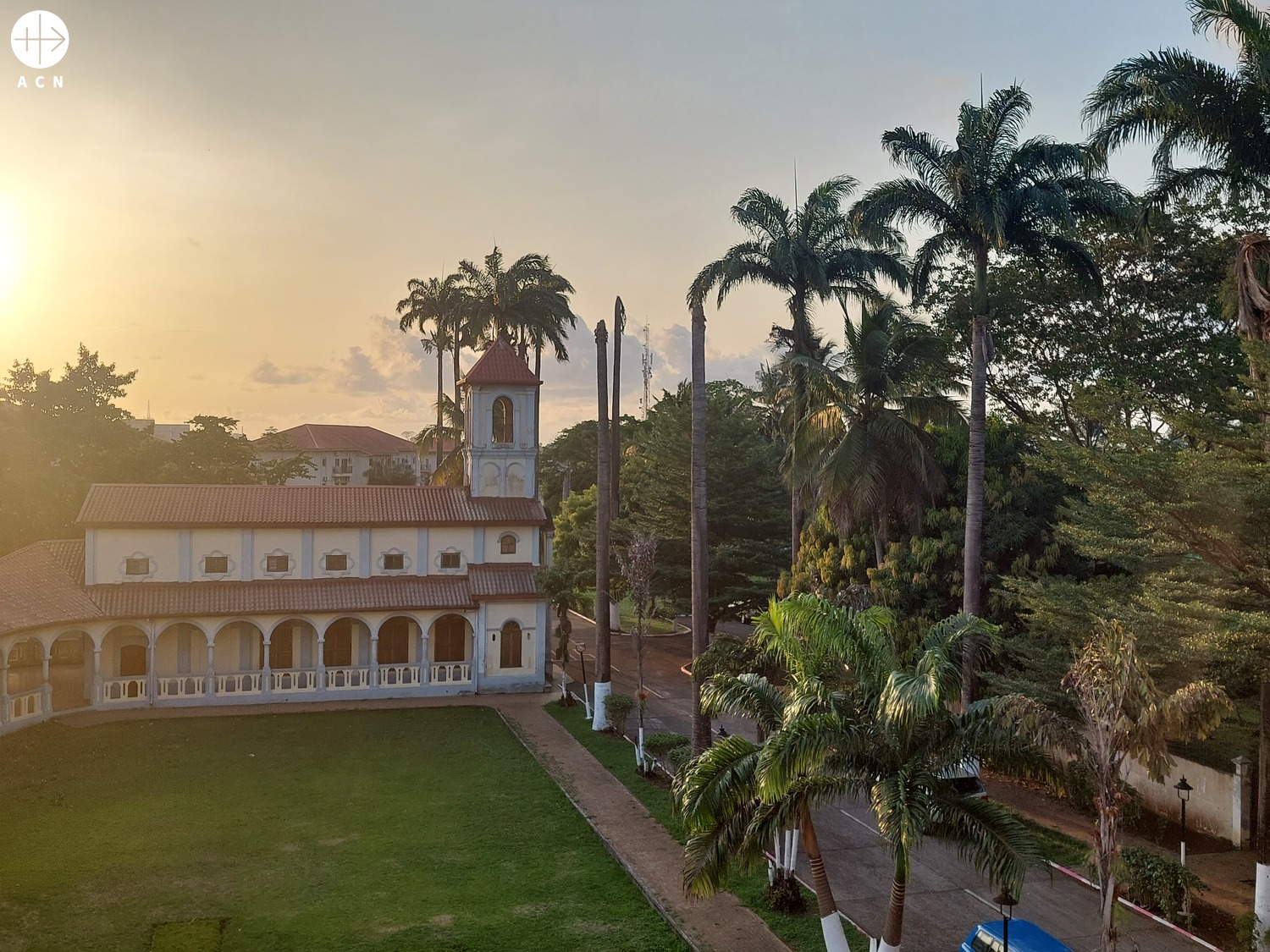 Seminario menor de la archidiócesis de Malabo, el distrito de Banapá, en las inmediaciones del Santuario San José