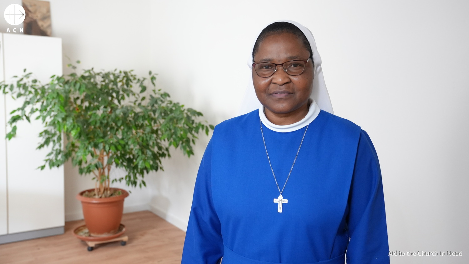 La hermana Ermelinda Emilio Singua, de la Congregación de Hermanas de la Inmaculada Concepción, presentes en Mozambique