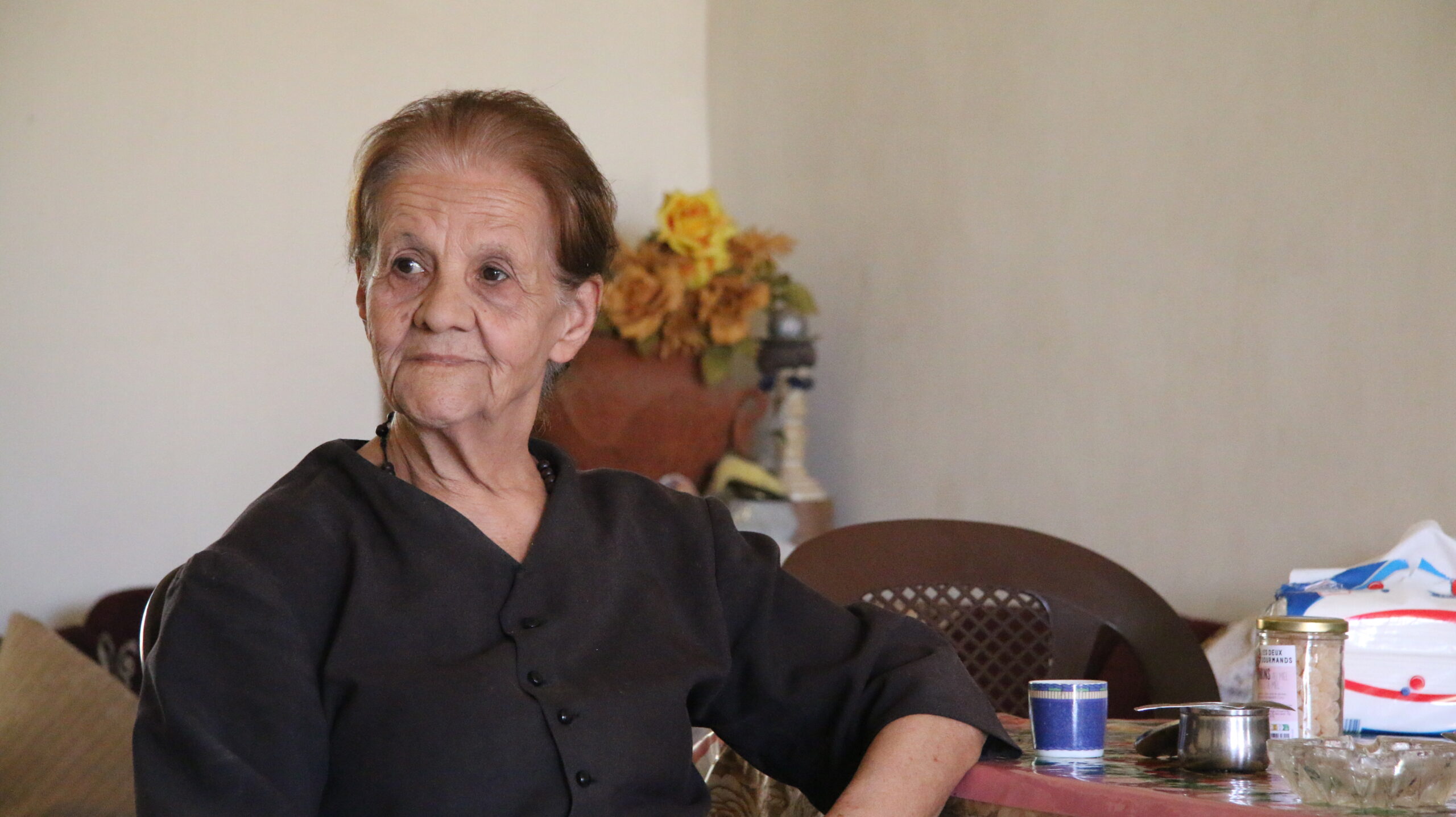 Lebanon, May 2025Mrs. Naddaf welcomed three displaced Shiite families into his modest home – twelve Muslims in total – whom he fed, clothed and offered a place to sleep for two months.