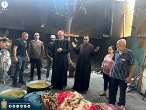 El cardenal Pierbattista Pizzabala visita la parroquia de Gaza tras el ataque del 17 de junio de 2025 El cardenal Pierbattista Pizzabala visita la parroquia de Gaza tras el ataque del 17 de junio de 2025