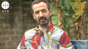 El padre Marcelo Oliveira, misionero comboniano, desarrolla su labor en R. D. Congo desde hace años (Foto: ACN)