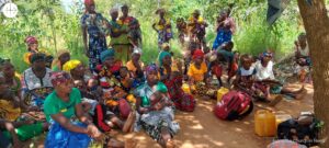 Ayuda de emergencia para personas desplazadas en Cabo Delgado (Mozambique). Foto de archivo