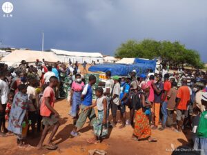 Campamento de desplazados por el conflicto en Cabo Delgado (Mozambique) Campamento de desplazados por el conflicto en Cabo Delgado (Mozambique)