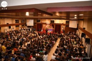Celebración de la fiesta de la Exaltación de la Santa Cruz en Erbil (Irak). © Archidioceses of Erbil