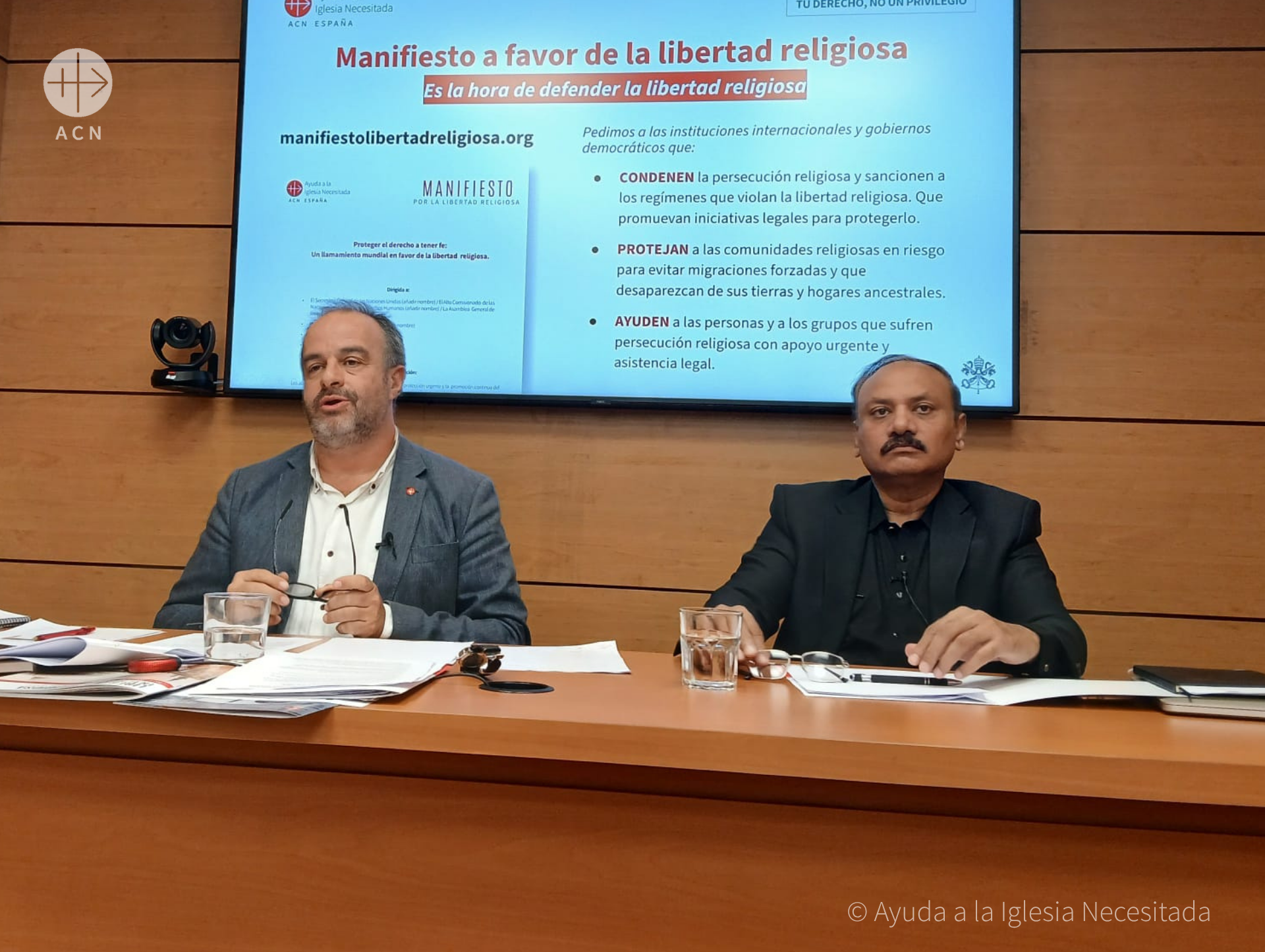Presentación del Informe de Libertad Religiosa en el Mundo 2025