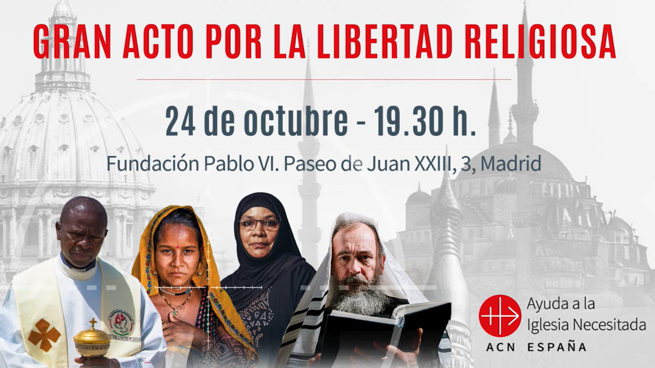 Gran Acto por la Libertad Religiosa 2025 en la Fundación Pablo VI, en Madrid Gran Acto por la Libertad Religiosa 2025 en la Fundación Pablo VI, en Madrid