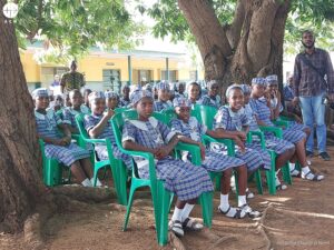 Alumnas del colegio Nuestra Señora del Monte Carmelo en Makurdi (Nigeria). Imagen de archivo