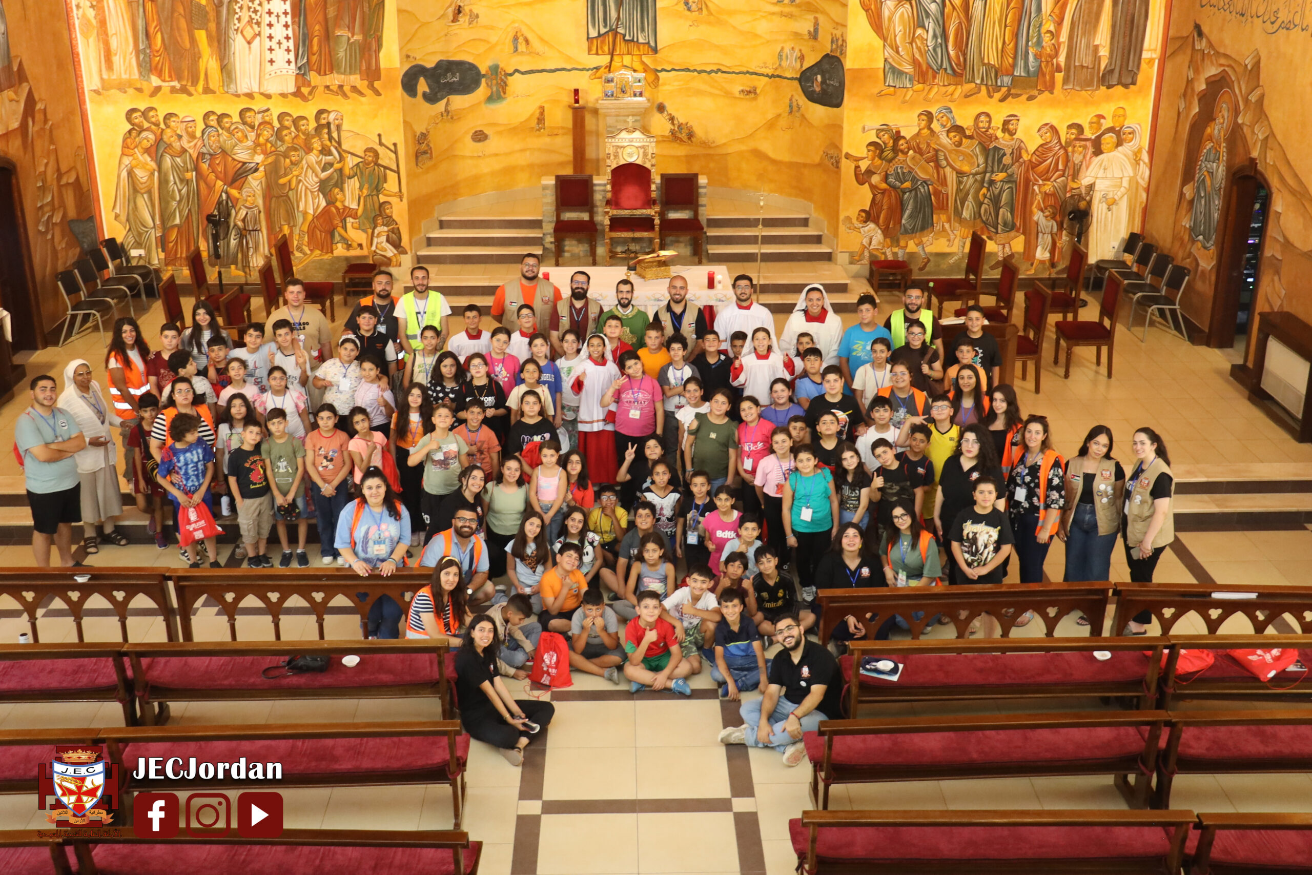 5 Pastoral Summer camps, organized by JEC, Amman, LPJ, 2024