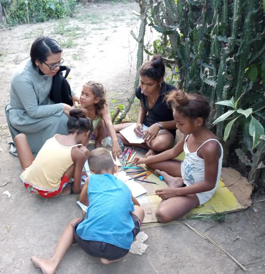 Aid for subsistence and travel for 40 religious beloging to 13 Communities, 2023