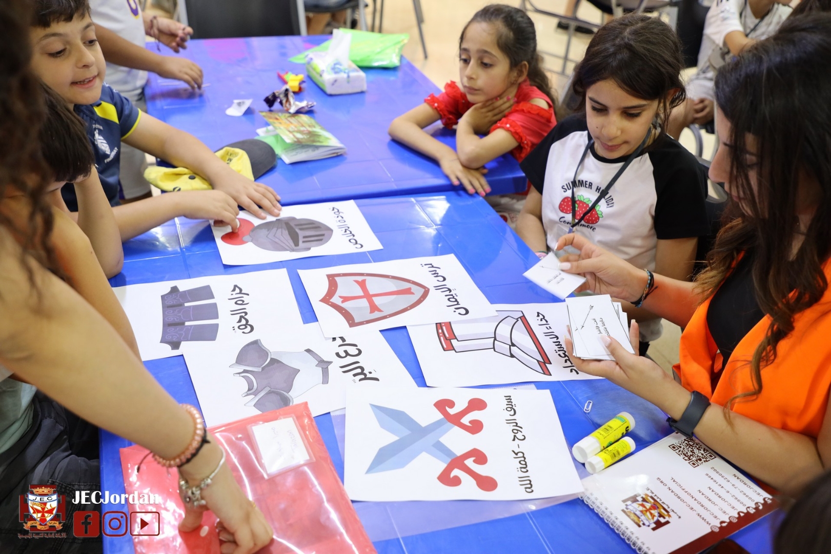 5 Pastoral Summer camps, organized by JEC, Amman, LPJ, 2025